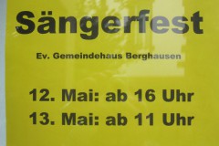 Fröhlich\'sches Sängerfest am 12. und 13. Mai 2012 